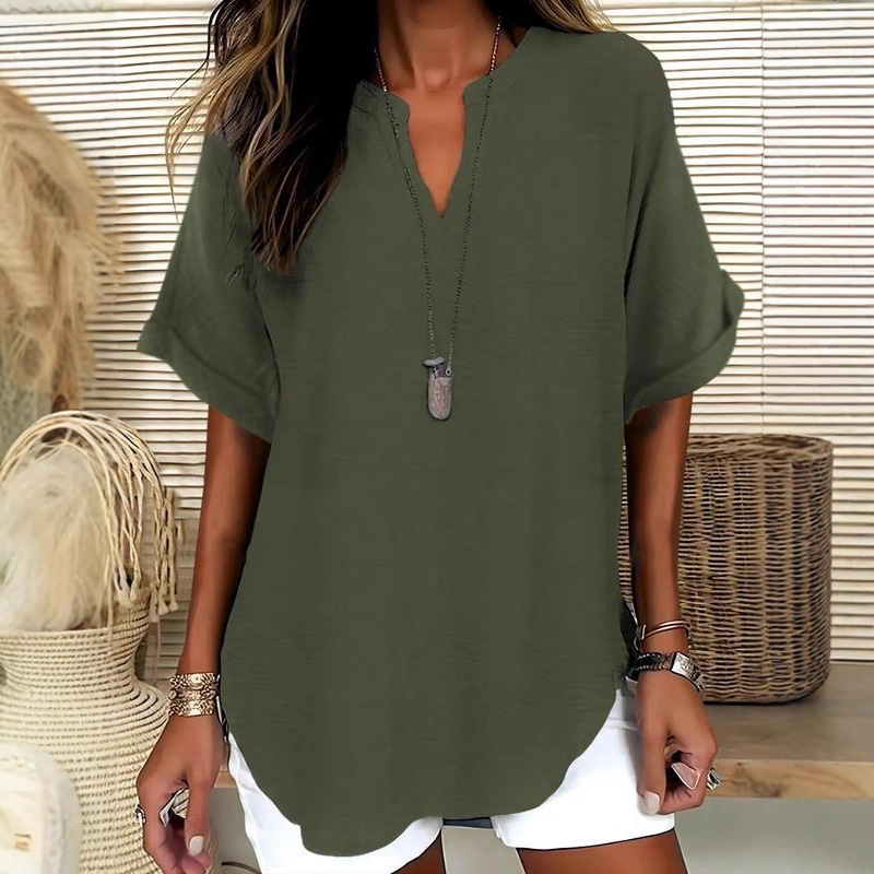 Camicia Elegante Oversize per Look Casual Glam